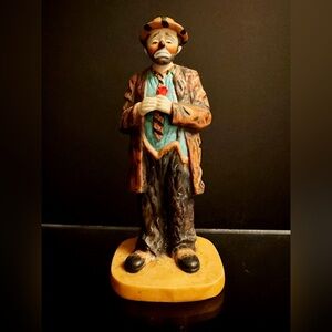 Emmett Kelly Collection Weary Willie Sad Clown Figurine Limited Edition 1986